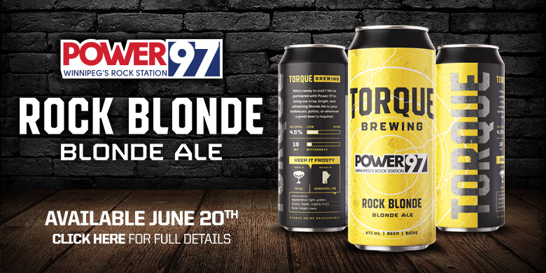 Power 97 Rock Blonde – Blonde Ale with Torque Brewing!
