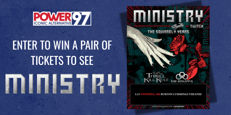 Enter to Win a Pair of Tickets to see Ministry!